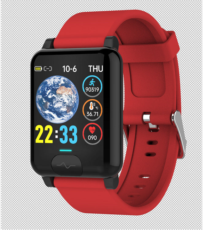 Body temperature blood oxygen smart bracelet
