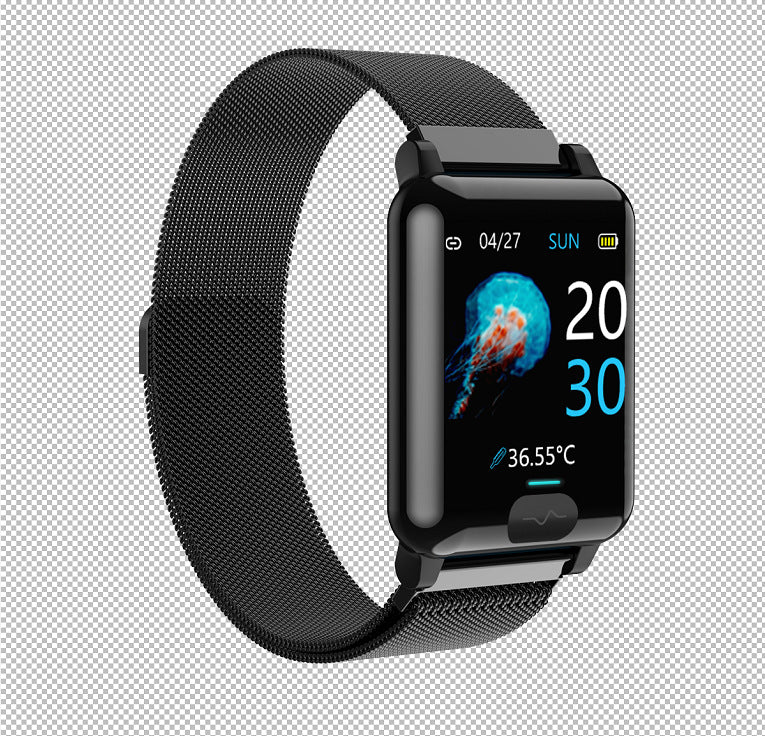 Body temperature blood oxygen smart bracelet